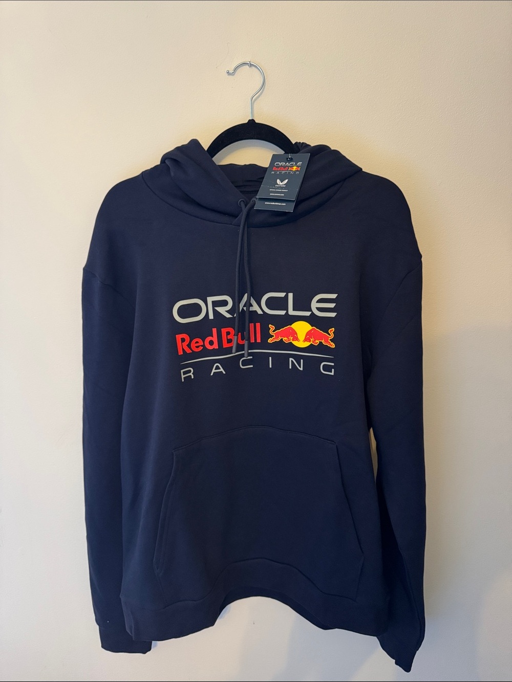 Red Bull Racing Oracle Men's Navy Crewneck Hoodie